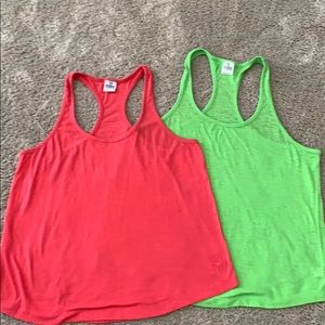 2 work out or lounge tank tops